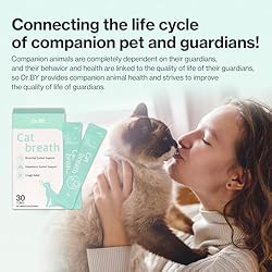 Dr.by Cat Breath Bronchial Supplements Cat Sneezing