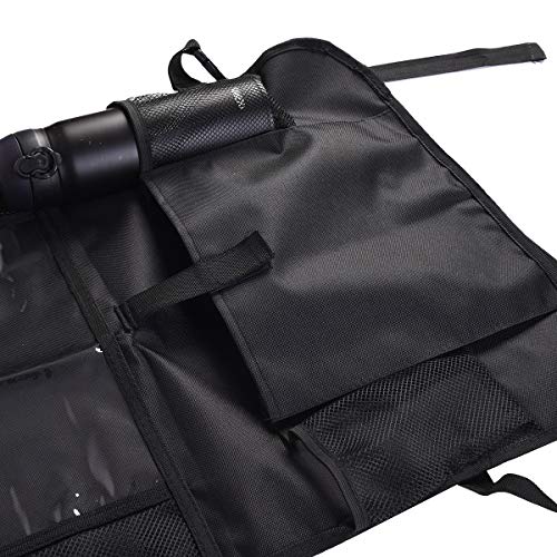 image for ComboCube Car Backseat Organizer For Kids Kick Mats 2 Pack,Car Seat Ba