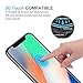 iPhone Xs/X Screen Protector Glass, Ytingxiad Front Back iPhone Xs/X Tempered Glass Screen Protector [Case Friendly] [Bubble-Free] with Easy Installation for Apple iPhone Xs/X [3-Pack]
