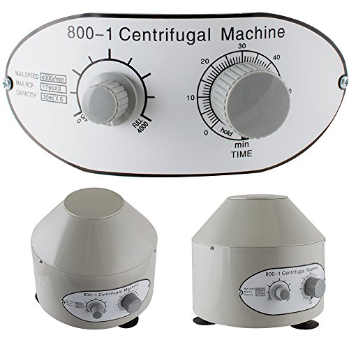 Electric Centrifuge Machine 4000rpm Desktop Lab Laboratory Practice Centrifuge 110V