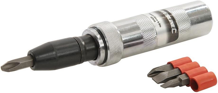 Silverline 427633 Tournevis A Frapper Et Embouts 160 Mm Amazon Fr Bricolage