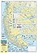 Patagonian & Fuegian Channels Map: Chilean Fjords Cruise Chart - Cape Horn, Ushuaia, Magellan Strait