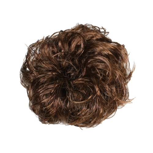 uxcell Women Synthetic Hair Wave Scrunchie Chignon Bun Extensions Curly Tray Ponytail Hairpiece
