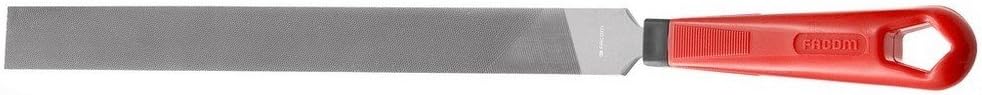 FACOM PAM.B250EMA Flat Blunt File with Handle for Coarse Processing with Smooth and Cut Edge 250mm Long Pack of 1