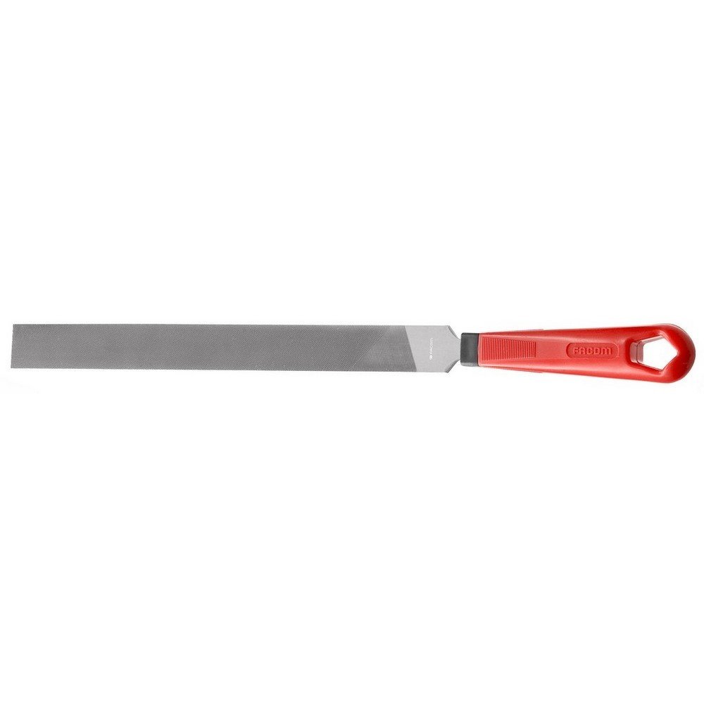 FACOM PAM.MD250EMA Series PAM.MD250EMA PAM.Mdema Flat Half Cut Files with Handle, 250 mm Length