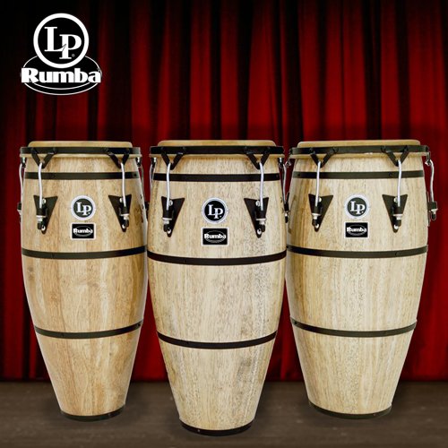 Latin Percussion LPRUMKIT03 Rumba 10Inch, 11Inch and 12Inch Conga