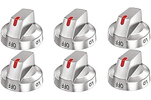 Upgraded Stove Knob for Samsung Gas Range Oven - Replaces DG64-00473A, Compatible with NX58H5600SS, NX58H5650WS, NX58K7850SS 