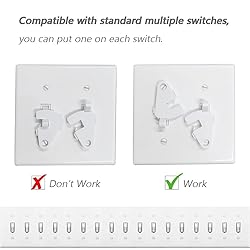 Toggle Light Switch Guard, ILIVABLE Child Proof