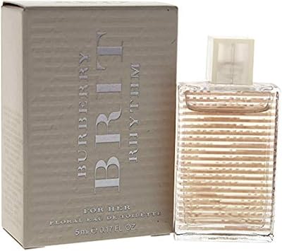 BURBERRY Brit Rhythm Floral Eau de Toilette 5ml Mini Perfume Travel Size