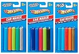 Hot Wheels Car Maker Protoshotz Wax Sticks 3 Pack Refills Variety Pack 15 Sticks Total