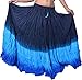 Wevez Women’s 12 Yards American Belly Dance 4 Tiered Long Cotton Skirt (BFR)