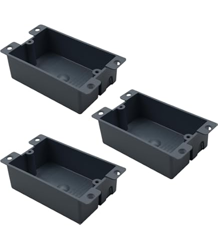Thomas & Betts B468R Four Gang Blue Old Work Outlet Box - Amazon.com