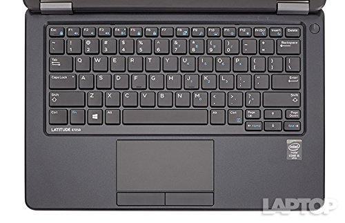 Fast Latitude E7250 HD UltraBook Business Laptop Notebook (Intel Core i5-5300U, 8GB Ram, 256GB SSD, HDMI, Camera, WiFi) Win 10 Pro (Certified Refurbished) SC Card Reader