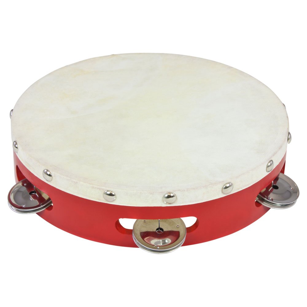Percussion Workshop YPC41 8-Inch Wood Shell Tambourine