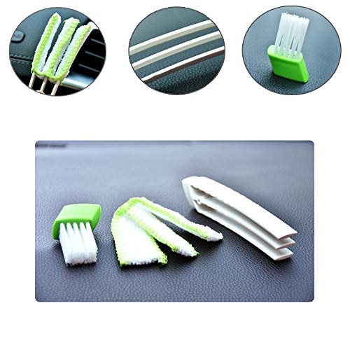 Xeminor Car Cleaning Brush Air Conditioning Air Outlet Brush Window Groove Window Gap Cleaning Tool