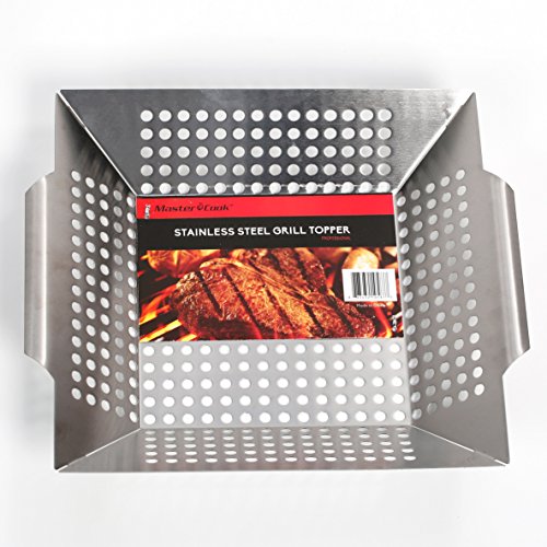 Master Cook Grill Basket Large Grilling Basket for More Vegetables