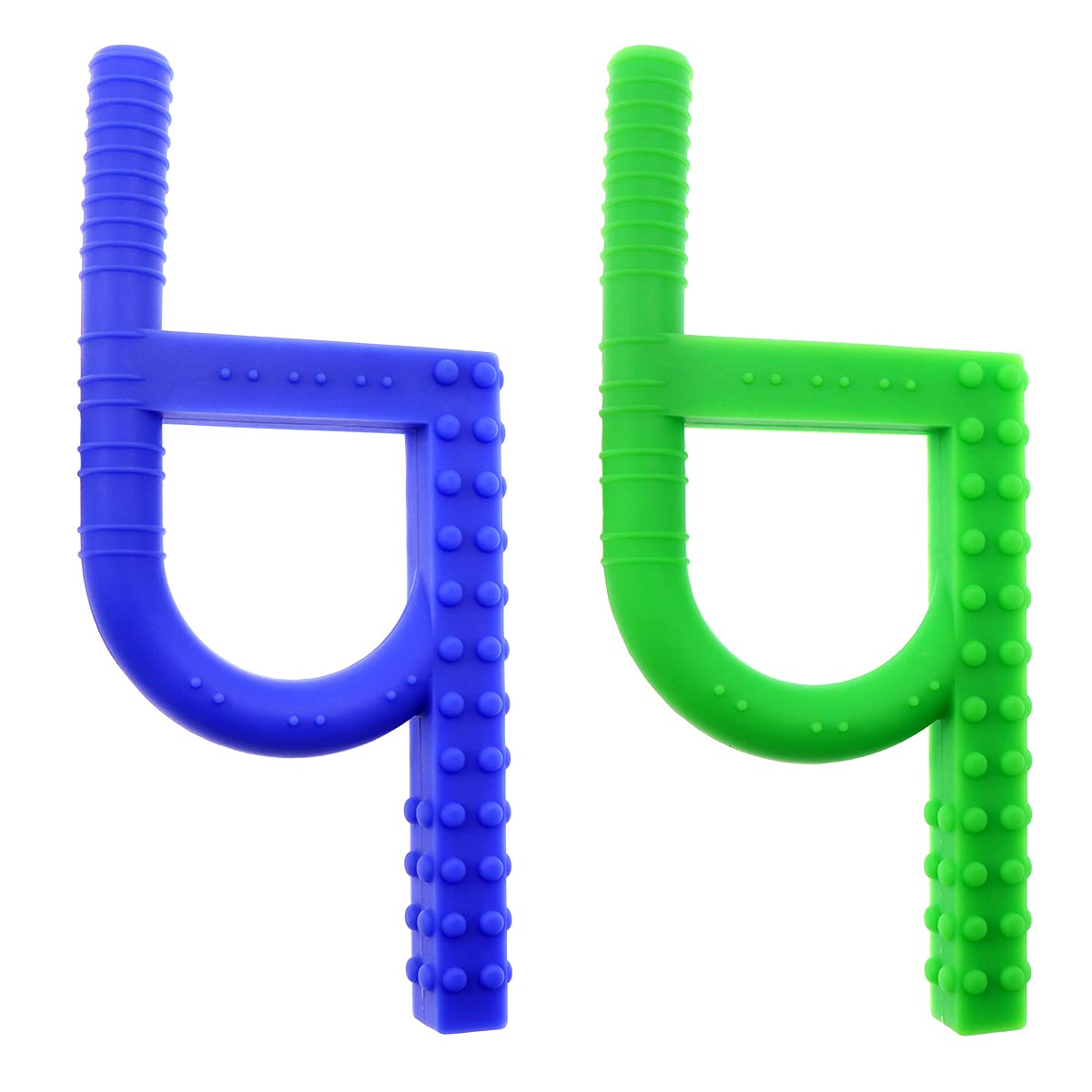 Sensory Chew Tool for Focus & Calm Support – Food Grade Silicone Oral Motor Aid, Chewing Alternative to Pencil Biting, Classroom Friendly Sensory Support for Daily Use (2 Pack)