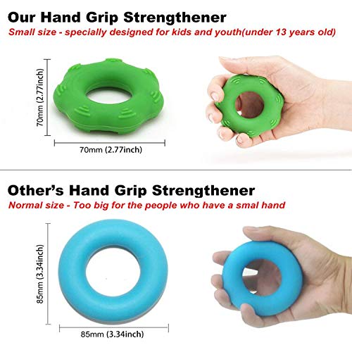 Boaton Basketball Football Training Equipment, Basketball Football Gear, Hand Grip Strengthener for Basketball Training, Football Training, Suitable for Kids and Youth (Below 13 Years Old)