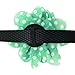 Bow & Arrow Pet Dog Collar Accessories, Four Dog Collar Flowers, Slide On Attachment, Multicolor