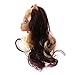 chinatera Children Toy Monster Long Hair Doll Head Plastics DIY Doll Accessories Gift Handmade Fashion Wig
