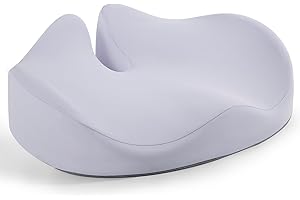 Foamula Pain Relief Coccyx Cushion, Memory Foam Seat Cushion for Wheelchair, Office Chair Cushion, Car Seat Cushion for Butt, Sciatica, Pelvic Floor, Postpartum Recovery