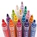 STA Paint Pens Fine for Rocks,Acrylic Paint Markers 24 for Wood,Medium Point Art Permanent Paint Pens,Paint Markers for Stones,Fabric,Glass,Metal,Ceramics,DIY Art Projects By