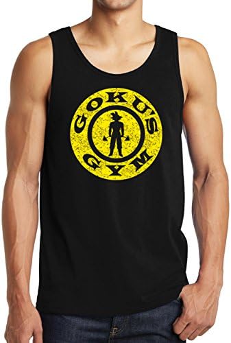 Goku's Gym Tank Top - Fun Anime Workout Tee - Vintage Print