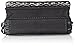 Vera Bradley Women's Microfiber All in One Crossbody Purse, Classic Black, One Size