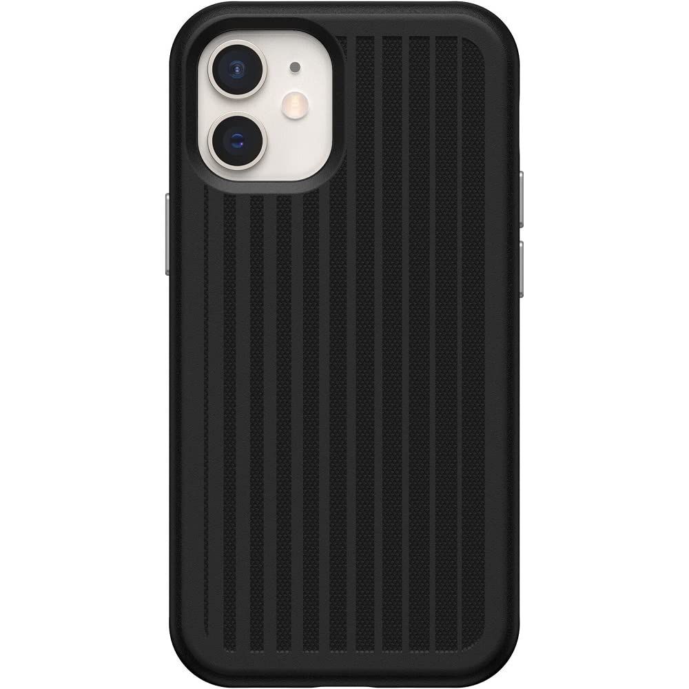 OtterBox 77-81833 for Apple iPhone 12 mini, Cooling and Antimicrobial Gaming Max Grip Case - Squid Ink/Black