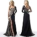 Goddessvan Women Formal Wedding Bridesmaid Long Ball Prom Gown Cocktail Dress Patchwork Dress