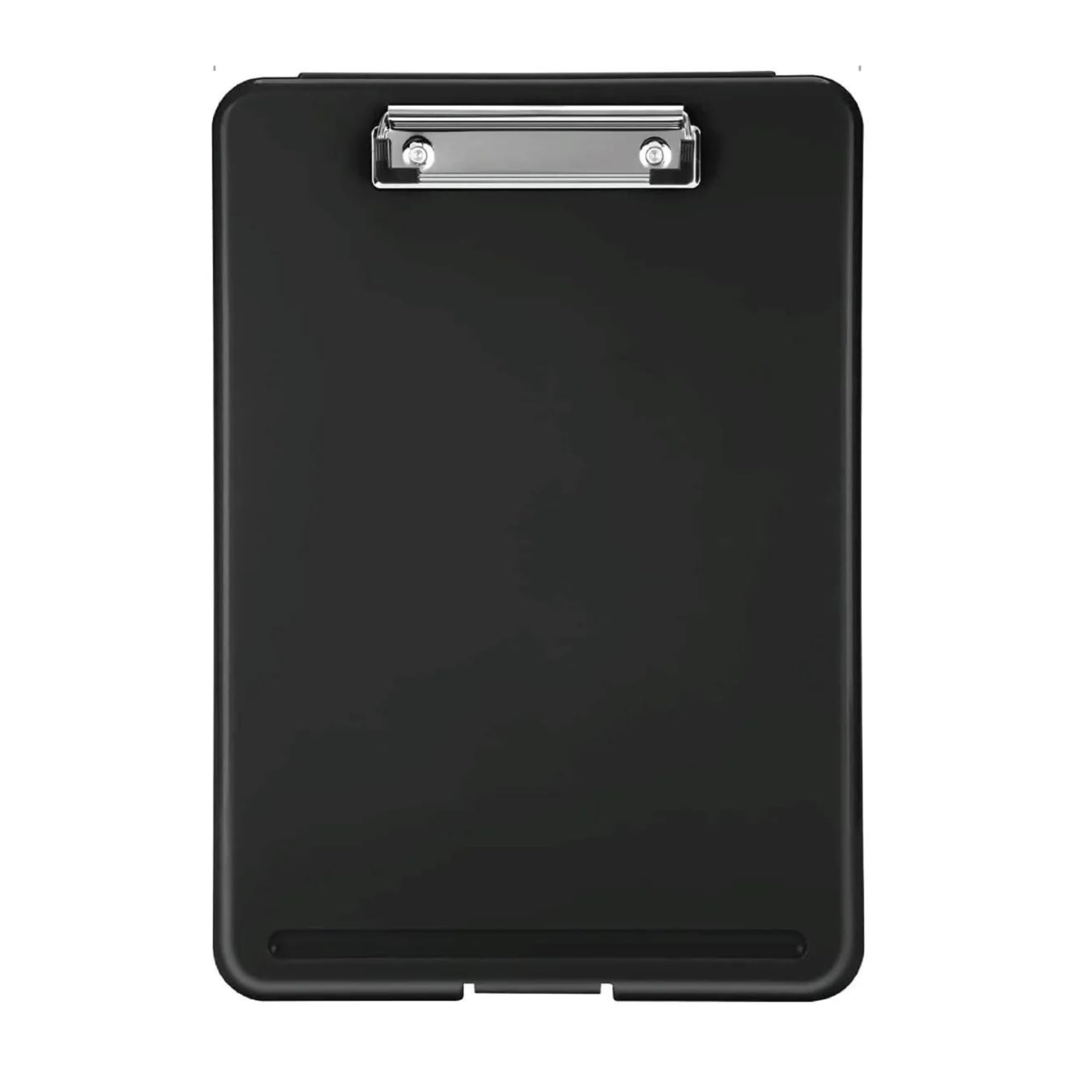 A4 Clipboard Box File Durable Waterproof Document Filing Storage Case Office (Black)