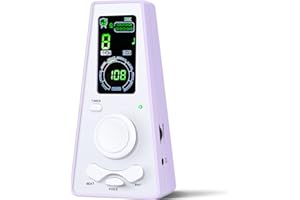 LMS Electronic Metronome Digital Metronome Universal Metronome for Piano Metronome for Guitar Violin Drum with Timer LCD Disp