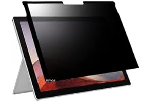 JiSiTeCai Privacy Screen Protector Combo for Surface Pro 7 Plus, Pro 7, Pro 6, Pro 5, Pro 4 12.3-inch, Anti-Spyware Screen Protector for Surface Pro 12.3-inch Surface Pro 7+/7/6/5/4