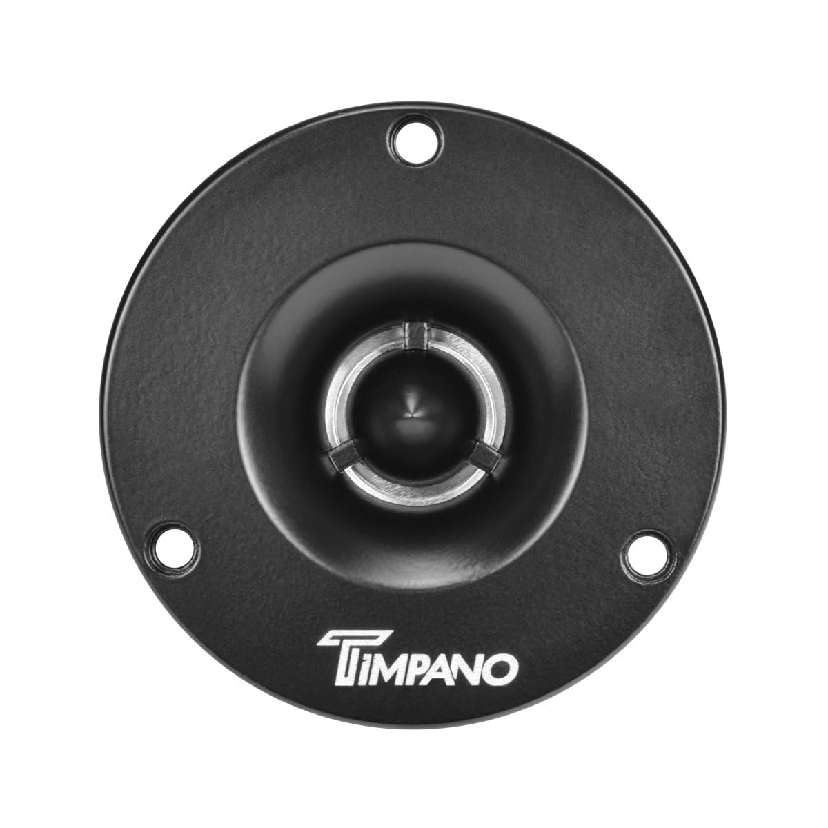 Timpano TPT-ST3 Black Slim Super Tweeter, 600 Watts 4 Ohm, 105 dB, 1 in Voice Coil, 3.75 Inch Pro Car Sound System Bullet Tweeters (Pair)
