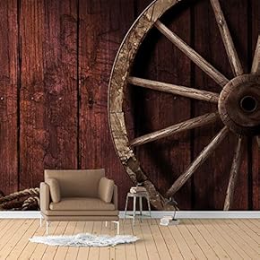 Wall Murals for Bedroom Vintage Bar Theme Removable Wallpaper Peel and Stick Wall Stickers - 66x96 inches