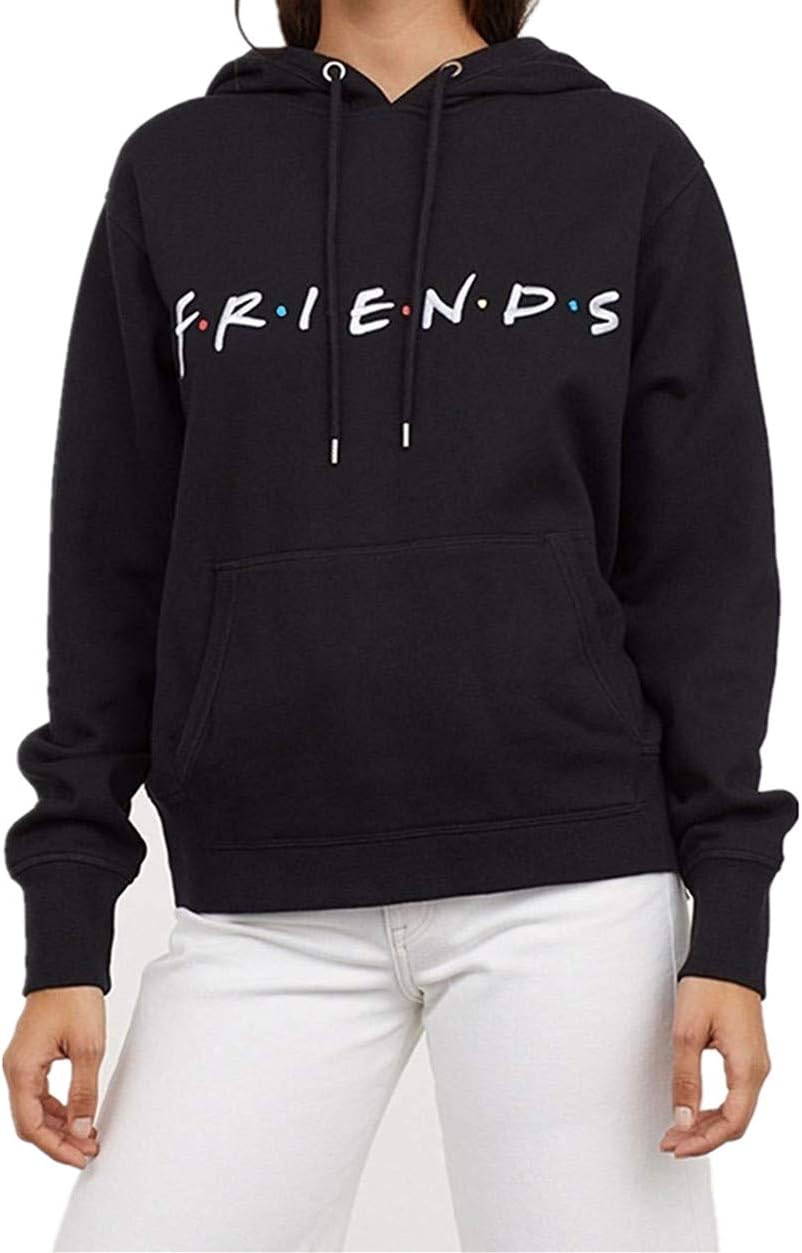 Joeoy Women's Casual TV Show Friends Hoodie Fleece Pullover Shirts Tops