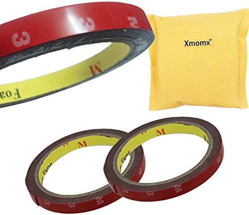 Xmomx 2 x Auto Truck Car Acrylic Foam Double Sided Attachment Tape Adhesive