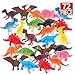 Amy & Benton Dinosaur Cupcake Toppers Party Favors Mini Dinosaurs Figure Toy 72PCS for Kids Birthday Pinata Fillers 2-3 Inches