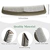 Hair-Comb-Cutting-Comb-Hairdressing-Comb-Fine-Tooth-Hair-Comb-Plastic-Barber-Comb-with-Standard-and-Fine-Tooth-Styling-Combs-for-Men-Women-Home-Salon-Hair-Styling-Grooming Fine Tooth Comb Hairdressing Hair Comb Beard Fine Comb Cutting Comb Facial Hair Comb Plastic Barber Comb with Standard…