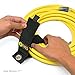 Heavy-Duty Wrap-It Storage Straps, 10-inch (6 Pack) - Hook and Loop Extension Cord Organizer Hanger, Cord Keeper, Cable Straps for Cords, Hoses, and Garage Storage