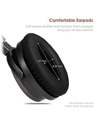 233621 H501 over de cancelación de ruido auriculares in ear con micrófono y Control Remoto para Airplane (Rojo y Metalic Gris)