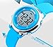 SKNBC Children Watch Outdoor Sports Kids Boy Girls LED Digital Alarm Stopwatch 50m Waterproof Wristwatch Children's Dress Watches Blue