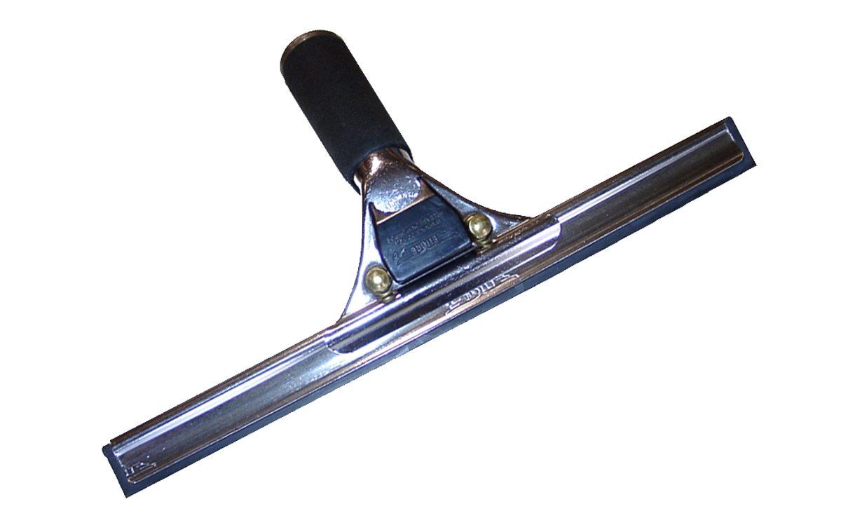 Ettore 1218 Stainless Steel Squeegee with Quick Release, 18" (Pack of