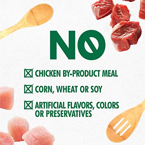 NUTRO Adult Natural Grain Free Wet Dog Food Cuts in Gravy Beef, Lamb