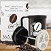 French Press Coffee and Tea Maker - Press Pot - Borosilicate Glass Carafe and Stainless Steel Plunger