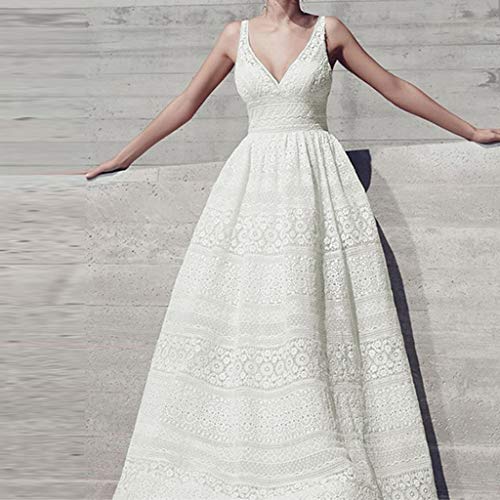 Caopixx Dress for Women Sweetheart Straps Plus Size Wedding Dress Lace Wedding Gowns Mermaid for Bride - Thumbnail 3