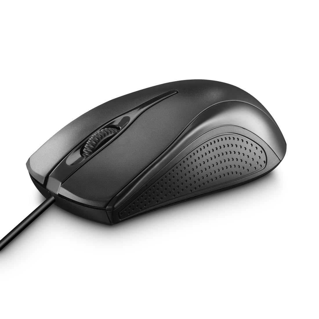 Hama MC-200 Optical 3-Button Mouse, Cabled, 1200 DPI, Black