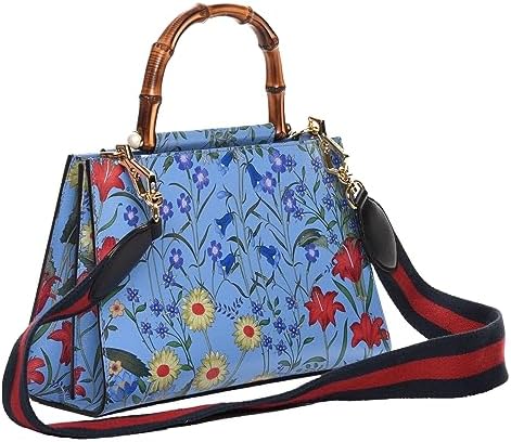 Gucci Flora Azure Medium Floral Handbag Italy Bag Handbag Flower