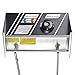 Yescom 2500W 6L Commercial Electric Countertop Stainless Steel Deep Fryer Basket French Fry Restaurant Home Kitchen