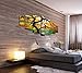 Startonight Canvas Wall Art Maple Multi - Nature Tree Yellow - Landscape Framed Wall Art 40 by 83 Inches Set of 15